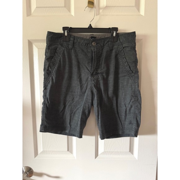 Prana Other - Prana Men's Charcoal Gray Cargo Shorts Size 30x8 Breathable Fabric‎